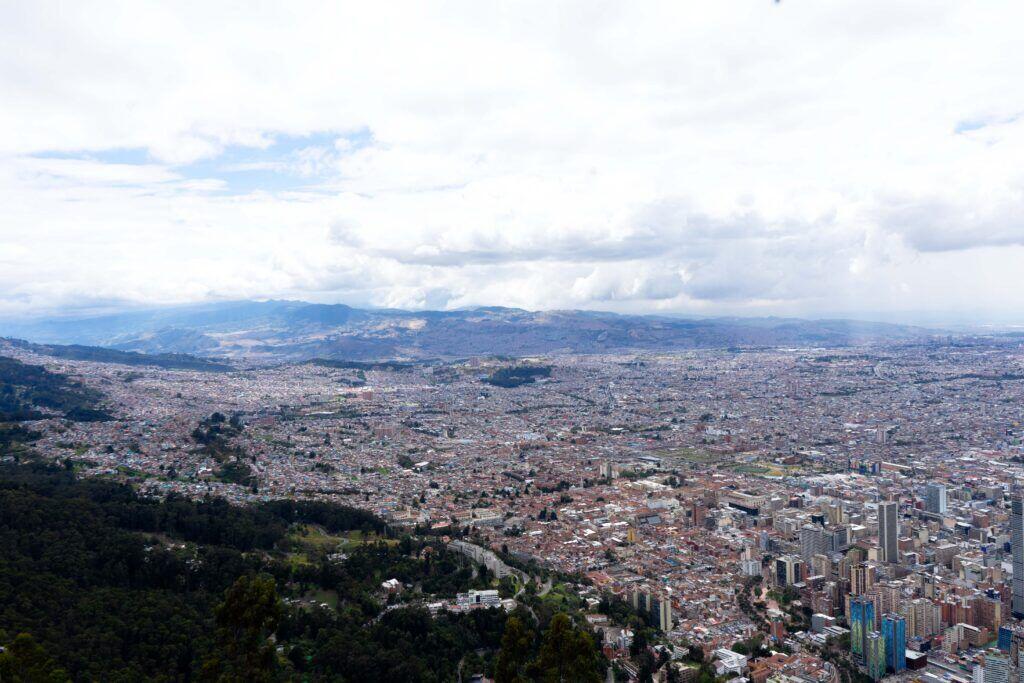 Een jaar Latijns Amerika — Colombia bogota andes monserrate