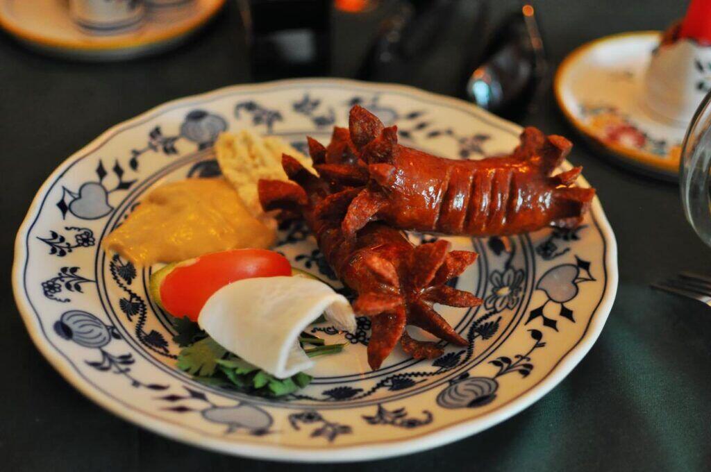 czech food sausage