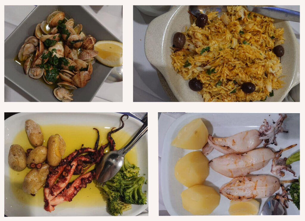 Week 11: Speed Sightseeing — Dinner fish portuguese cascais