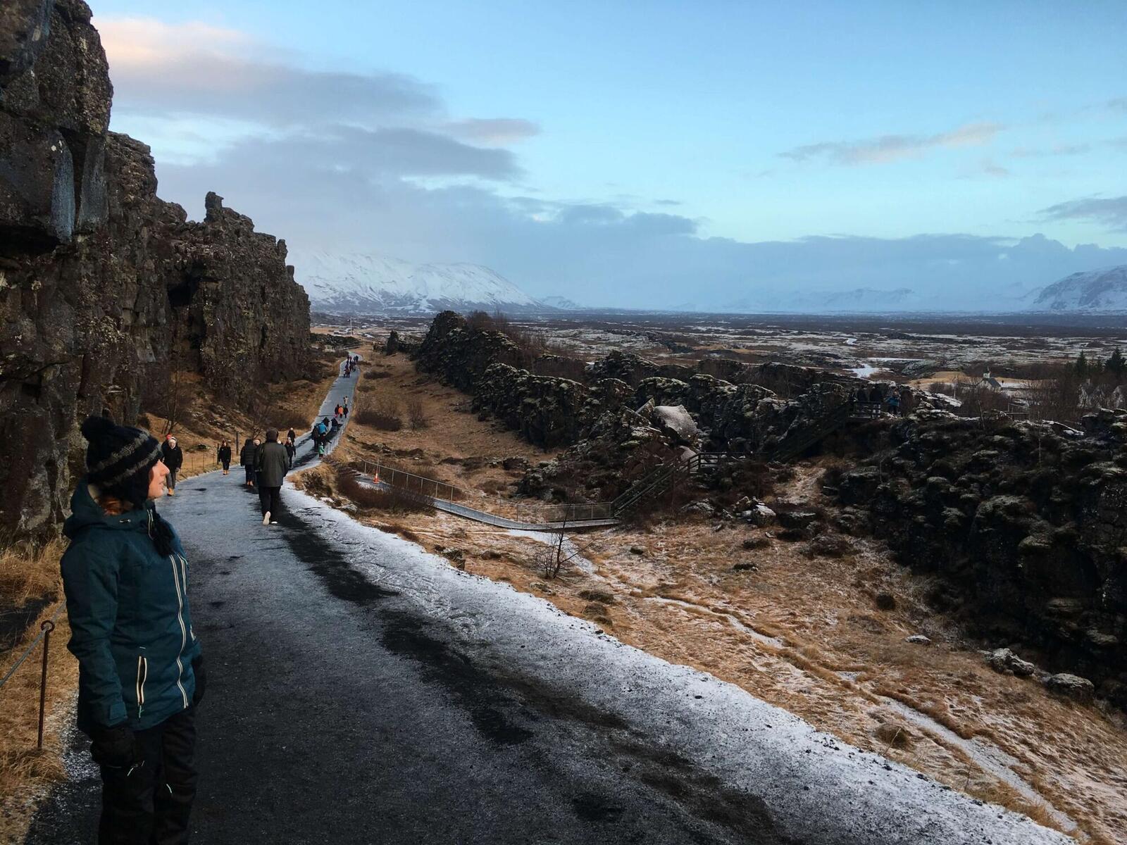 Öxarárfoss en tektonische platen